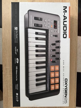 Teclado M-Audio Oxygen 25 teclas