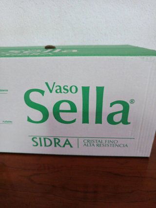 Vasos Sella Sidra Cristal Fino