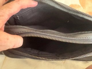 Bolso bandolera BIBA trenzado negro