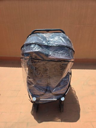Carrito Doble Baby Monster Gris