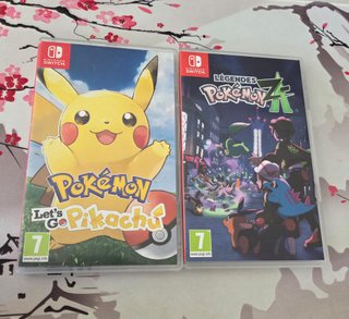 Pokemon Leggende ZA e Let's Go Pikachu per Switch