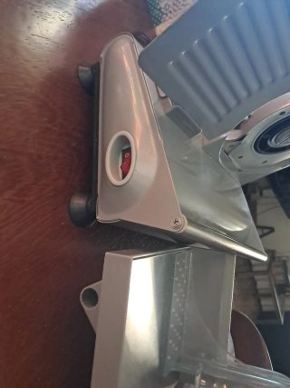 Cortafiambres eléctrico gris