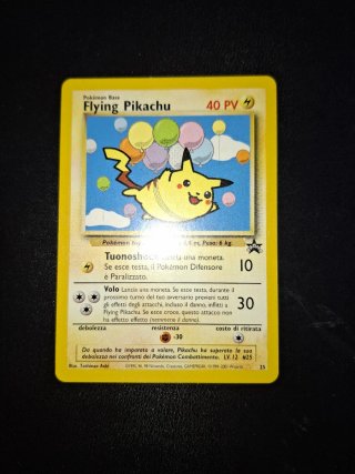 Pikachu Volante Promo WTC 25 Carta Pokémon