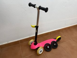 Patinete infantil 3 ruedas rosa