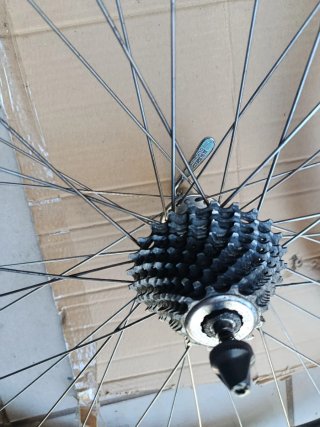 Ruedas Ambrosio Campagnolo con casete de 10
