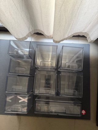 Organizzatori Cassetti Acrilici Vtopmart (9 Unità)