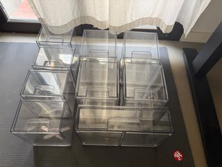 Organizzatori Cassetti Acrilici Vtopmart (9 Unità)