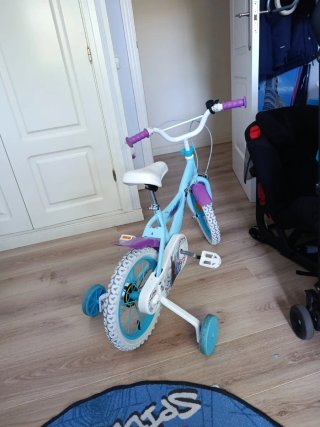 Bicicleta infantil Frozen