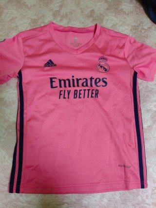 Camiseta Real Madrid Rosa Adidas Talla M