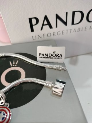 Pulsera Pandora Marvel Charm Capitán América