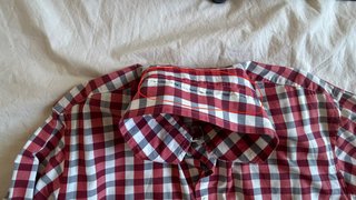 Camisa Carolina Herrera cuadros T. L