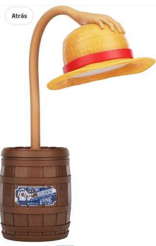 Lámpara Escritorio One Piece Sombrero Paja