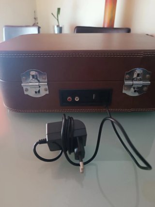 Tocadiscos Portátil con Altavoces incorporados