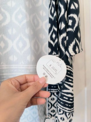 Kimono abierto estampado M/L