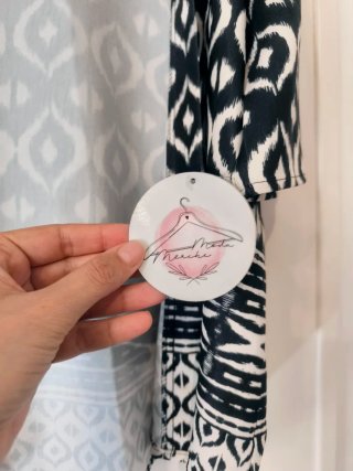 Kimono abierto estampado M/L