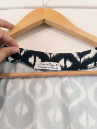 Kimono abierto estampado M/L