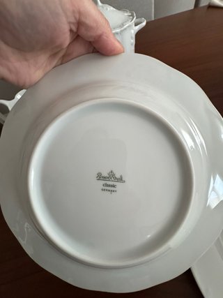 Rosenthal Vajilla Porcelana Blanca