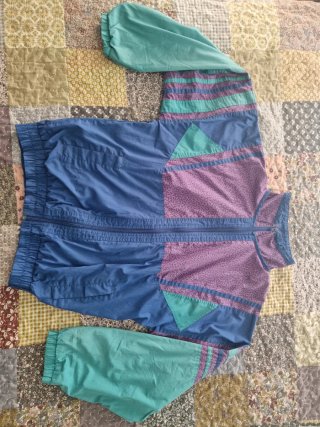 Chaqueta Vintage 80s Colorblock