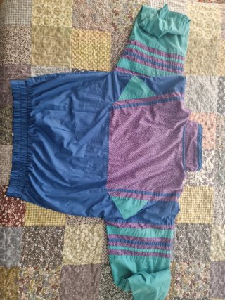 Chaqueta Vintage 80s Colorblock