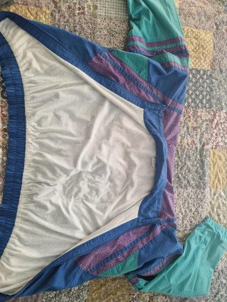 Chaqueta Vintage 80s Colorblock