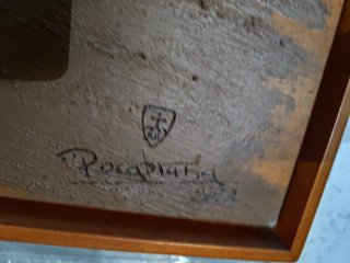 Cuandro Pintura de paisaje firmado