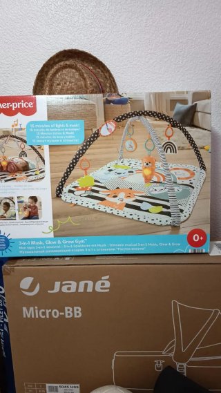 Alfombra de juegos Fisher-Price con arco