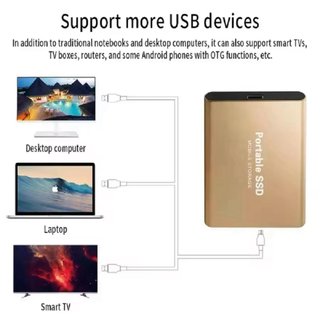 Disco Duro Externo Portátil SSD 4TB