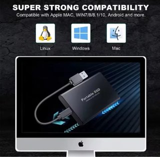 Disco Duro Externo Portátil SSD 4TB