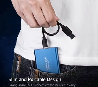 Disco Duro Externo Portátil SSD 4TB