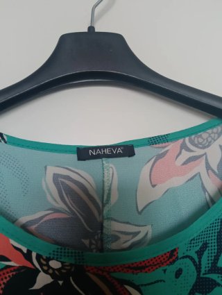Abito estivo lungo Naheva floreale