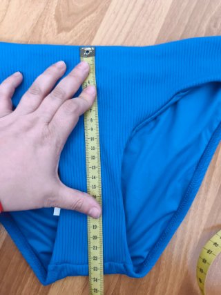 Braga bikini azul Énfasis T40