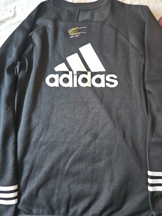 Sudadera Retro Real Madrid Adidas Negra