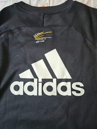 Sudadera Retro Real Madrid Adidas Negra