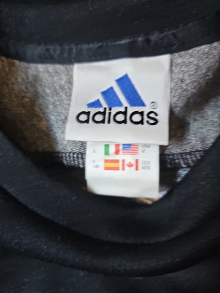Sudadera Retro Real Madrid Adidas Negra