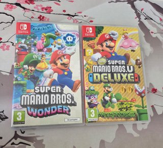 Super Mario Wonder y New Mario Bros U Deluxe