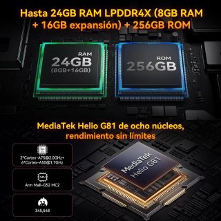 Moderno Teléfono Móvil 15000 mAh Ultra Resistencia