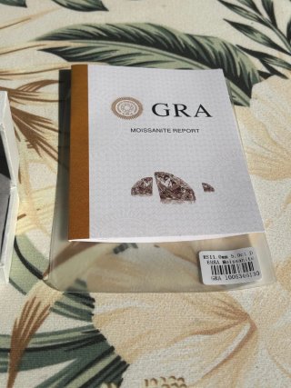 Anillo Moissanita Plata de Ley 925