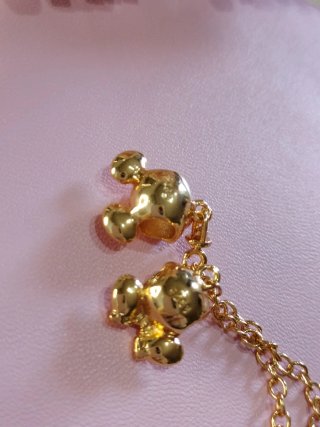 Pulsera Cadena Mickey Disney Oro