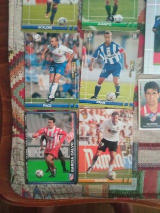 Cromos antiguos de fútbol