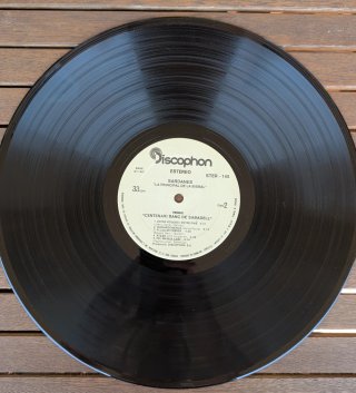 Vinilo Sardanes Centenari Banc Sabadell