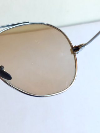 Occhiali da sole vintage argento