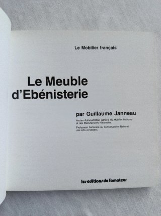 Libro mobiliario francés