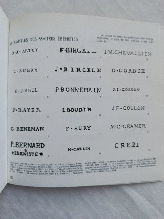 Libro mobiliario francés