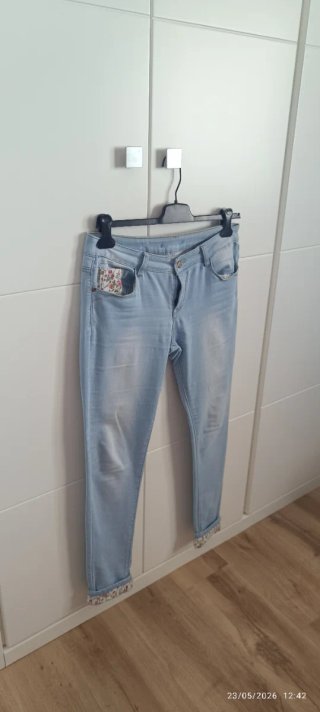 Pantalón vaquero verano con elastano