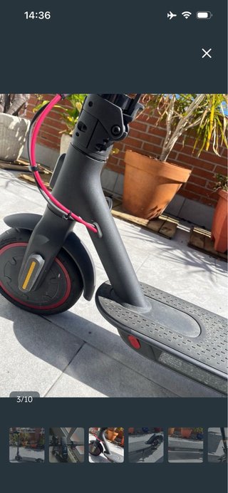 Patinete Monopatín Eléctrico Xiaomi scooter pro 2