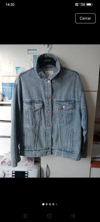 Cazadora vaquera oversize