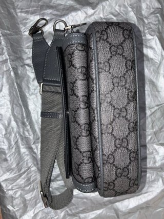 Bandolera Gucci Negra y Gris