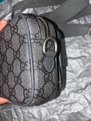 Bandolera Gucci Negra y Gris