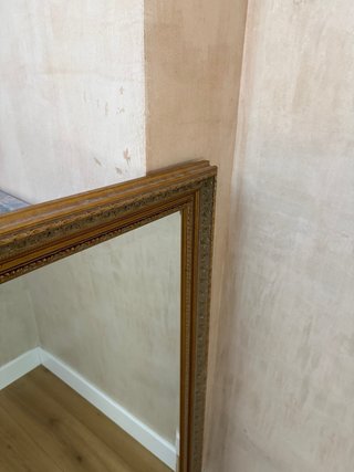 Espejo Marco Dorado 135x74