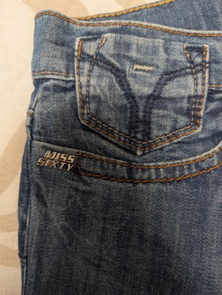 Pantalón vaquero Miss Sixty azul